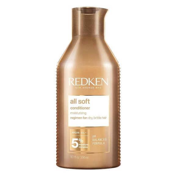 Redken 5th Avenue NYC All Soft Conditioner Soften Smooth Shine Dry Hair - Picture 1 of 9